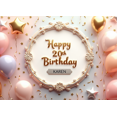 thumbnail image 4 of Decorative Design Birthday Party Banner Colorful Theme Celebration Decoration Happy 20th Birthday Banner for Birthday Party Kids Party Indoor Decoration, 4 of 8