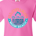 thumbnail image 4 of Inktastic Miami Beach Florida Travel Trip Youth T-Shirt, 4 of 5