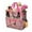 Shiba Inu Dog-1, variant on Garden Tool Bag,Pink Border Collie Dog and Flower Floral Garden Tool Organizer,Garden Gifts,Waterproof Multi-Pocket Garden Tool Storage 11.8x5.5x11.4 Inch(Tools NOT Included)