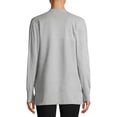 thumbnail image 3 of Time and Tru Women's Open Front Cardigan Sweater, 3 of 6