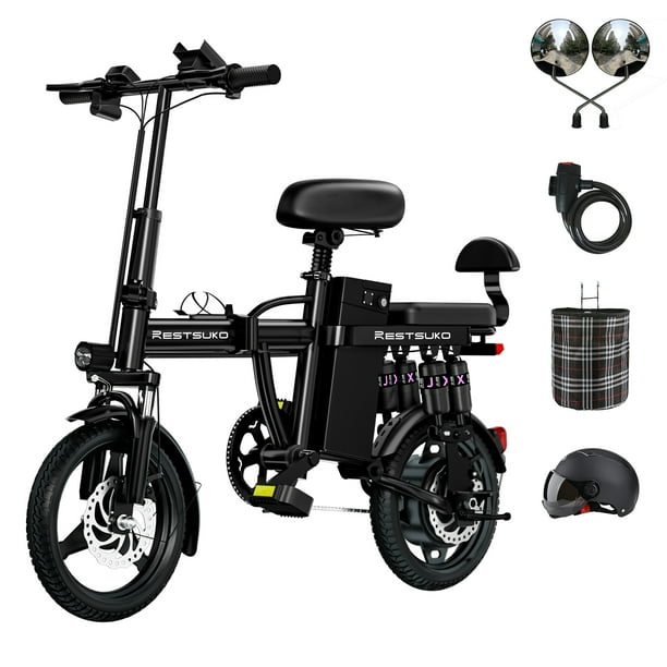 Bicicleta Eléctrica Uber Eats Adulto Autonomía 60km Real S1