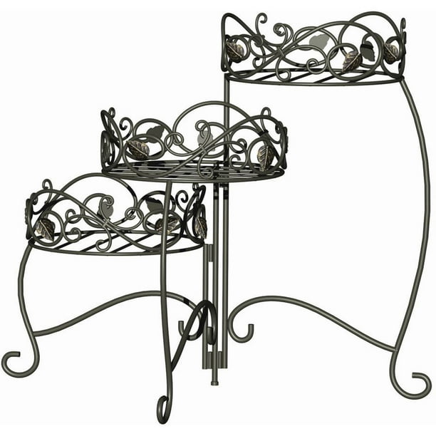 Scroll & Ivy Plant Stand