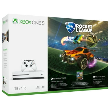 Microsoft Xbox One S 1TB Rocket League Bundle, White, 234-00370