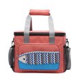 thumbnail image 1 of Bolsa de caja de arroz al vapor de hielo de grano de pescado, bolsa Bento portátil impermeable con aislamiento térmico EVA, bolsa de Picnic multifuncional para exteriores Wmkox8yii HFSH2630, 1 of 1