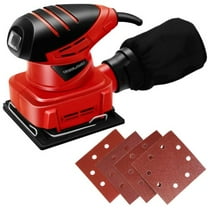 1/4 Sheet Pad Small Palm Sander Electric Finishing Detail Polisher