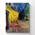 thumbnail image 4 of Van Gogh Wall Art, Cafe Terrace At Night, Van Gogh Canvas Wall Art, Night Cafe Van Gogh, Ready To Hang for Living Room Home Wall Decor 11x14, 4 of 7