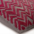 thumbnail image 2 of Throw Pillow Case, Pillow Covers, Decorative Pillow Covers 12x12 inch (30x30 cm) Pink, Silk Throw Pillow Covers, Handmade Pillow Covers, Modern Style - Chevy Chevron, 2 of 3