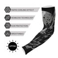 thumbnail image 5 of ALAZA Cool Funny Skull UV Sun Protection Arm Sleeves UPF 50+ Compression Cooling Sleeve 1 Pair, 5 of 7