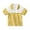 Yellow, variant on Gyujnb Boys Striped Short Sleeve Polo Shirt Breathable Comfortable Casual Summer Kids Daily Wear,6-7 Years