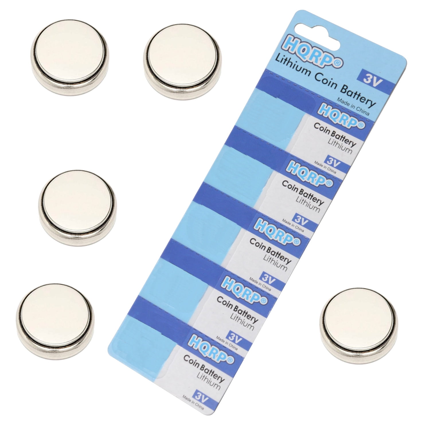 HQRP 5Pack Coin Lithium Battery for Lexus GS450h 2009 2010 2011, GS460