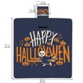 thumbnail image 2 of Halloween Canvas Beach Blanket Picnic Mat - Waterproof and Sandproof Outdoor Camping Mat with Carry Bag - Large Size for Beach, Picnics, and Travel - Durable and Easy to Clean - 200x150cm, 2 of 6