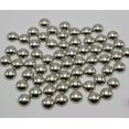 thumbnail image 2 of U8MO 200 Silver Tone Acrylic Round Dome Studs 8mm No Hole Cell Phone Deco Bow Center, 2 of 6