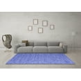 thumbnail image 3 of Ahgly Company Indoor Rectangle Abstract Blue Contemporary Area Rugs, 2' x 3', 3 of 4