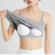 thumbnail image 4 of Puntoco Camisetas ajustadas para mujer Camiseta sin mangas con botones y cordón umbilical expuesto para mujer Camiseta sin mangas con cuello redondo y color liso, 4 of 5