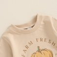thumbnail image 6 of Utlike Girls Outfits Toddler Hallomas Outfit Pumpkin Print Baby Crew Neck Sweatshirt And Pants Set Fall Baby Clothes Matching Sets For Girl Size 2 Years-3 Years, 6 of 6