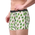 thumbnail image 2 of Pofeuu Christmas Trees Print Men’s Boxer Briefs, Moisture-Wicking Underwear, Regular,Trunk-Medium, 2 of 5