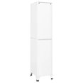 thumbnail image 3 of vidaXL Locker Cabinet White 38x45x180 cm Steel, 3 of 5