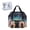 Black Cat Oil Paint, variant on ZIATUBLES Sewing Machine Bag Universal Sewing Storage Bag Versatile Tote Bag Portable Sewing Machine Organizer Bag with Roomy Pockets and Soft Handle, Patchwork Denim Print