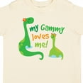 thumbnail image 4 of Inktastic My Gammy Loves Me Grandson Dinosaur Boys Toddler T-Shirt, 4 of 5