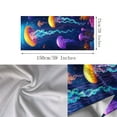 thumbnail image 4 of Riecok Beach Towels Beach Summer Oversized Microfiber Beach Towel Bath Towels Multicolor, 4 of 10