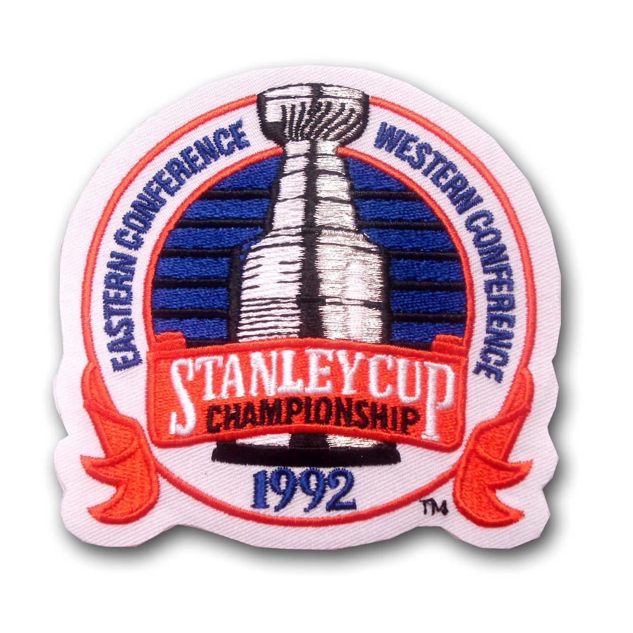 Logo Patch 1992 Stanley Cup Logo PATCHHKYSC92