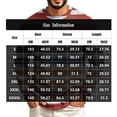 thumbnail image 3 of Dwelliawo Long Sleeve Shirts for Men Fashion Striped T-Shirt Casual Round Neck Loose Fit Pullover Tops Spring Fall Clothes Royal Blue 4xL, 3 of 3