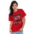 thumbnail image 4 of Maryland is for Crab MD Flag Souvenir Plus Size Crewneck Graphic Tee Shirt Brisco Brands 3X, 4 of 5