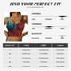 thumbnail image 5 of Fotbe Red And Blue Fire Sujetador Deportivo Largo sin Aros para Mujer con Almohadillas y Soporte Medio, Transpirable y Absorbente, Camiseta Tipo Chaleco o Tank Top-X-Large, 5 of 8
