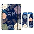 thumbnail image 1 of A5 Weekly Planner Notebook 2025–2026 With Perforated Separating Pages, Coil Binding, Inner Pocket, 1 of 1