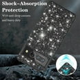 thumbnail image 6 of Dteck for Google Pixel 9 Pro / 9 Case, Shockproof Glitter Slim Case Shockproof Sparkle Bling Protective Cover for Women Girls, Black, 6 of 7
