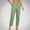 Army Green, variant on CLOISE Capris Pants for Women with Pockets Dress Pants Palazzo Pants Dressy Capri Pants Summer Casual Fashion Solid Soft Cropped Trousers Black XL
