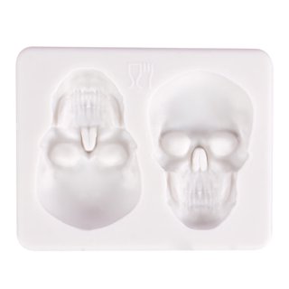 Herrnalise Gummy Skull Candy Molds Silicone,40 Cavity Non-Stick