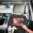 thumbnail image 3 of Jolly Jumper Whiz Kid Car Organizer | Back Seat Storage with Clear Tablet Pocket & Zipper Pouch | Travel Organizer for Kids, 3 of 6