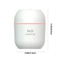thumbnail image 3 of XIAOLE Usb Rechargeable Humidifier 220ml Multiple Modes Available With Colorful Gradient Light Home Office Desk Humidifier Bedroom Hydration Meter Portable Humidifier, 3 of 7