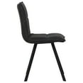 thumbnail image 6 of HomeStock Mediterranean Mastery Modern Leather Dining Chair With Metal Legs Set of 4, 6 of 6