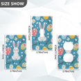 thumbnail image 7 of Yayeee Toggle Light Switch Wall Plate 1-Gang 4.5"x2.7" Home Decorative Outlet Cover, Blue Easter Bunny, 7 of 7