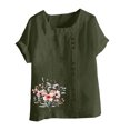 thumbnail image 4 of My Orders Cute Summer Tops for Women, Womens T Shirts Graphic Funny Summer Clothes for Mature Women 2025 Vacation Womens Summer Tops Dressy Casual 2025 Spring Warehouse Today Shipping, 4 of 4