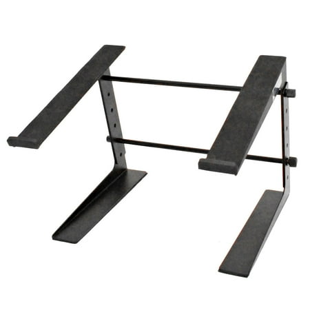 Seismic Audio Table Top or Desk Laptop Stand - Steel Rack - Laptop Keyboard Stand Black - COMS1 Seismic Audio Table Top or Desk Laptop Stand - Steel Rack - Laptop Keyboard Stand Black - COMS1