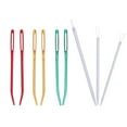 thumbnail image 1 of MasteelfCA 9pcs Threading Apparatus Sewing Needle Inserter Household Threading Tool (3pcs Nylon Thread Rod Needle, 6pcs Large Hole Needle, Random Color), 1 of 6