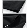 thumbnail image 6 of SEMPAI Water Resistant Jacket Women Women's Waterproof Jacket Hooded Casual Long Sleeve Coat with Pocket Loose Zipper Mountaineering Suit Black L, 6 of 6