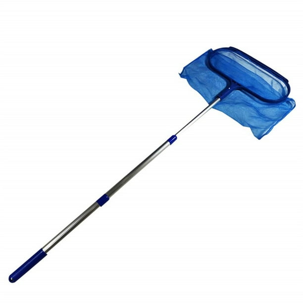 Red de aterrizaje para piscinas con poste telescópico Red de limpieza de hojas para piscinas y spas