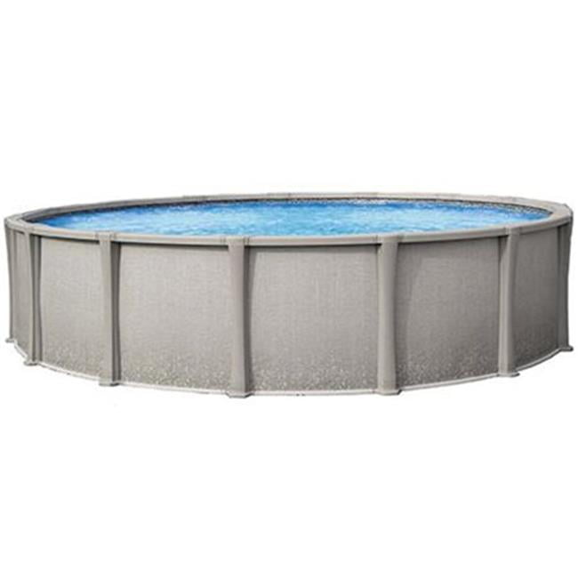 Wilbar International WTRI54S-WMN24-908 54 in. Nakoma Wall for 24 ft. Round Resin Pool - Walmart