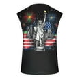 thumbnail image 5 of WREESH Men American Flag Sleeveless Tank Top Patriotic Muscle Shirt 4th of July Gym Workout Casual Tee, 5 of 5
