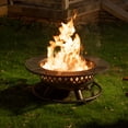 thumbnail image 3 of 36Inch 3-in-1 Outdoor Fire Pit , Wood Burning, BBQ Grill & Table Convertible, 3 of 5