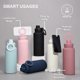 thumbnail image 5 of Vacuum Insulated Bottle Lid with Cellphone Magnetic Stand Thermal Water Cup Lid for, 5 of 5
