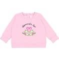 thumbnail image 2 of Inktastic Glamma's Girl Heart Flowers Baby Sweatshirt, 2 of 4