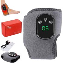 Foot Massager, Wireless 3 in 1 Foot Revive Massager with 3 Vibration Mode, Heated Ankle Wrap, 5 Heat Leavel for Achilles Tendinitis and Plantar Fasciitis