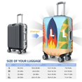 thumbnail image 4 of Fuzoiu Hello Summer3 Print Suitcase Cover,Washable Luggage Covers for Suitcase,Elastic Luggage Protector Cover,Scratch Resistant Travel Suitcase Covers-Medium, 4 of 7