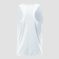 thumbnail image 6 of USNSM Men's Mesh Running Tank Tops Ultra Lightweight Marathon Singlets Breathable Race Vests Quick Dry Sleeveless Shirt White L, 6 of 6