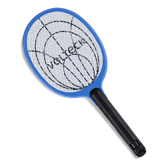 Raqueta Mata Mosquitos Recargable con Linterna Led Kleiman